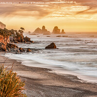 Buy canvas prints of Motukiekie Rocks, West Coast, New Zealand by Colin & Linda McKie