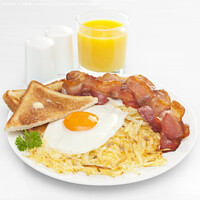 Buy canvas prints of Cooked Breakfast by Colin & Linda McKie