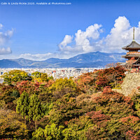Buy canvas prints of Kiyomizu-dera Temple, Kyoto, Japan by Colin & Linda McKie