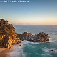 Buy canvas prints of McWay Cove and Falls, Calfornia by Colin & Linda McKie