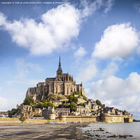 Buy canvas prints of Mont St Michel, Normandy by Colin & Linda McKie
