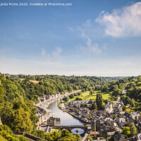 Buy canvas prints of Dinan, Brittany by Colin & Linda McKie