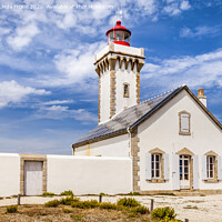 Buy canvas prints of Lighthouse at Les Poulins, Belle-Ile, Brittany by Colin & Linda McKie