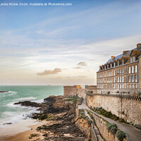 Buy canvas prints of Saint-Malo in Early Morning by Colin & Linda McKie