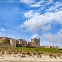 Buy canvas prints of Bamburgh Castle by Colin & Linda McKie
