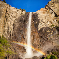 Buy canvas prints of Bridalveil Fall, Yosemite by Colin & Linda McKie
