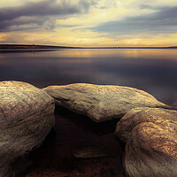 Buy canvas prints of BE0017W - Whiteholme Reservoir - Wide by Robin Cunningham