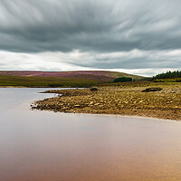 Buy canvas prints of FA0001P - Gorple Lower Reservoir - Panorama by Robin Cunningham