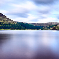Buy canvas prints of GM0001P - Dovestone Reservoir - Panorama by Robin Cunningham