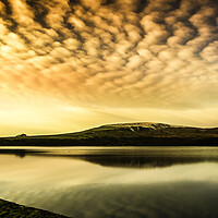 Buy canvas prints of PW0003W - Watergrove Reservoir - Wide by Robin Cunningham