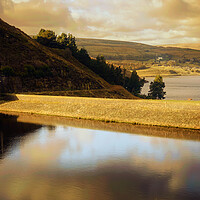 Buy canvas prints of GM0003W - Blakeley & Butterley Reservoirs - Wide by Robin Cunningham