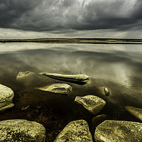 Buy canvas prints of BE0012S - Whiteholme Reservoir - Standard by Robin Cunningham