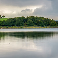 Buy canvas prints of HL0003P - Hollingworth Lake - Panorama by Robin Cunningham