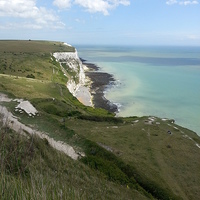 Buy canvas prints of  White Cliffs Of Dover by Andy Watts