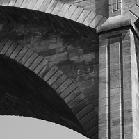 Buy canvas prints of  Dene Bridge, Edinburgh by James Wood