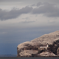 Buy canvas prints of  Bass Rock by James Wood