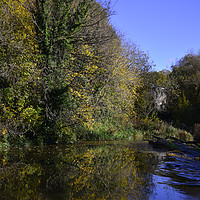 Buy canvas prints of Water of Leith at Belford by James Wood