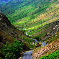 Buy canvas prints of Honister Pass by James Wood