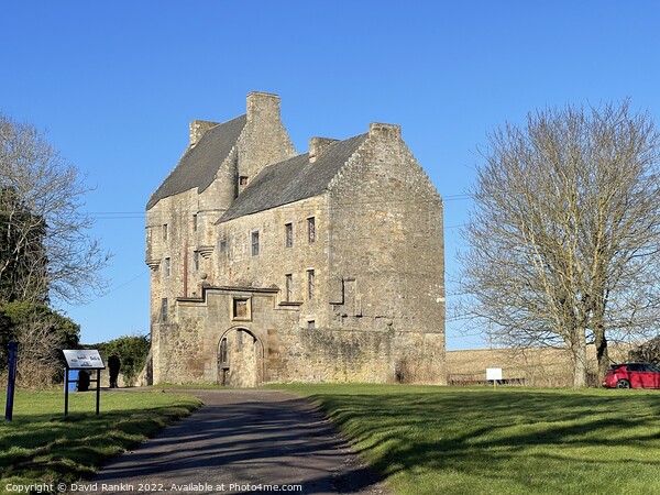 Midhope Castle ,( Lallybroch )  near Edinburgh Picture Board by Photogold Prints