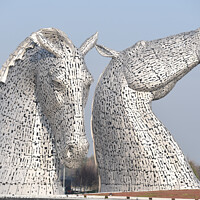 Buy canvas prints of Kelpies prints , the Helix Falkirk canvas prints by Photogold Prints