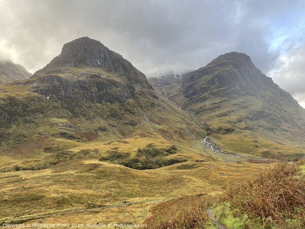 Glencoe , autumn in the Highlands of Scotland Picture Board by Photogold Prints
