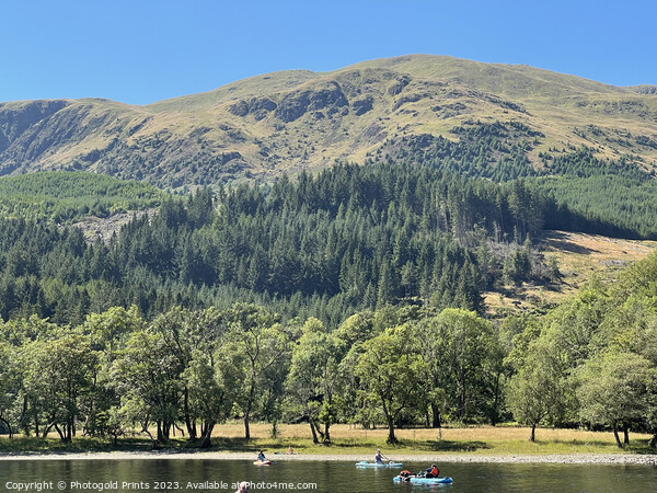 Loch Lubnaig in the Highlands of Scotland Picture Board by Photogold Prints