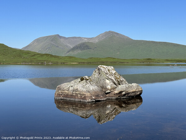 Loch Tulla and Black Mount in the Highlands of Scotland Picture Board by Photogold Prints