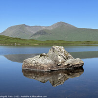 Buy canvas prints of Loch Tulla and Black Mount in the Highlands of Scotland by Photogold Prints