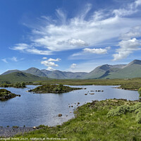 Buy canvas prints of Black Mount and Loch Nah Achlaise , the Highlands of Scotland by Photogold Prints
