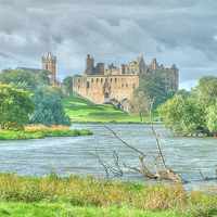 Buy canvas prints of  Linlithgow Palace by Photogold Prints