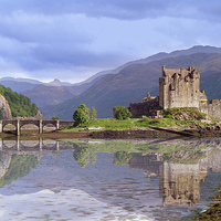 Buy canvas prints of  Eilean Donan Castle , the Highlands , Scotland by Photogold Prints