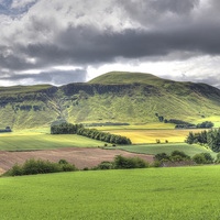 Buy canvas prints of    Fife countryside landscape by Photogold Prints