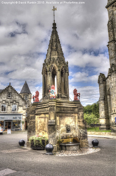  the Bruce Fountain , Falkland  Picture Board by Photogold Prints