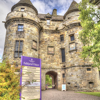 Buy canvas prints of  Falkland Palace HDR by Photogold Prints