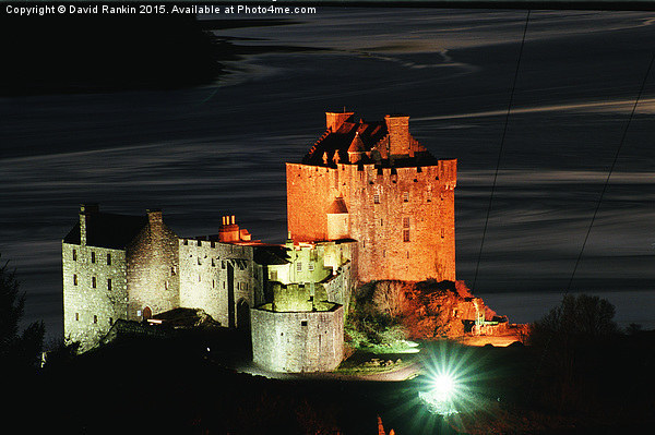 Eilean Donan Castle in the wintertime ,  Scotland Picture Board by Photogold Prints