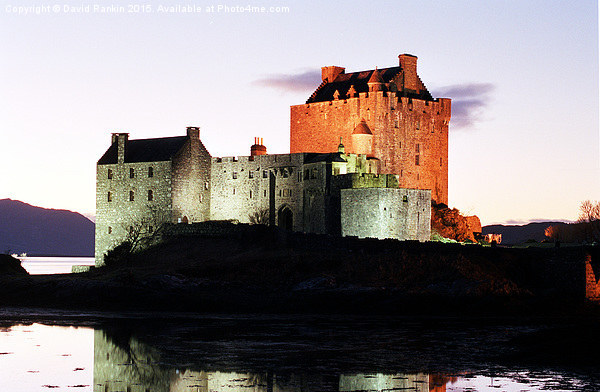  Eilean Donan Castle in the wintertime ,  Scotland Picture Board by Photogold Prints
