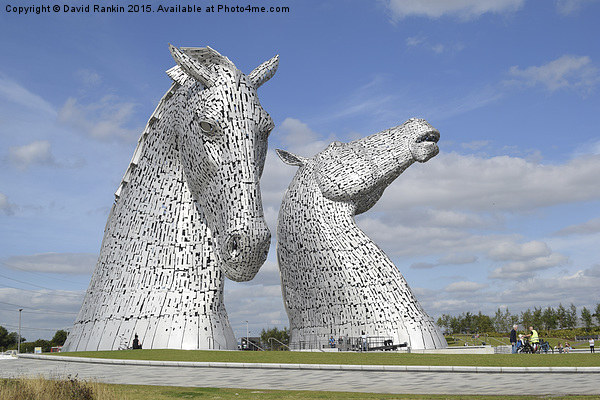 The Kelpies sculptures  Picture Board by Photogold Prints