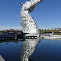 Buy canvas prints of  The Kelpies , Helix Park , Falkirk by Photogold Prints