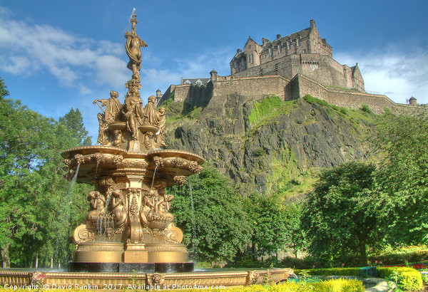 Edinburgh Castle , Scotland Picture Board by Photogold Prints