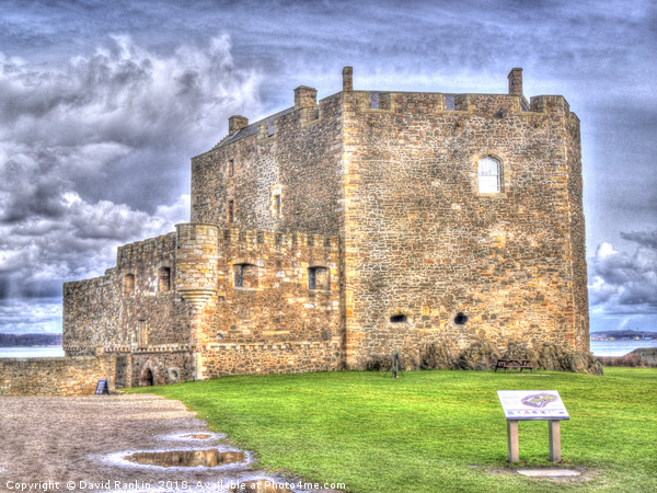 Blackness Castle HDR ( Fort William in Outlander ) Picture Board by Photogold Prints