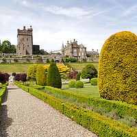 Buy canvas prints of Drummond Castle Gardens , Crieff, Scotland by Photogold Prints