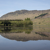 Buy canvas prints of Loch Lubhair, near Crianlarich, the Highlands, Sco by Photogold Prints