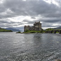 Buy canvas prints of Eilean Donan Castle, the Highlands , Scotland by Photogold Prints