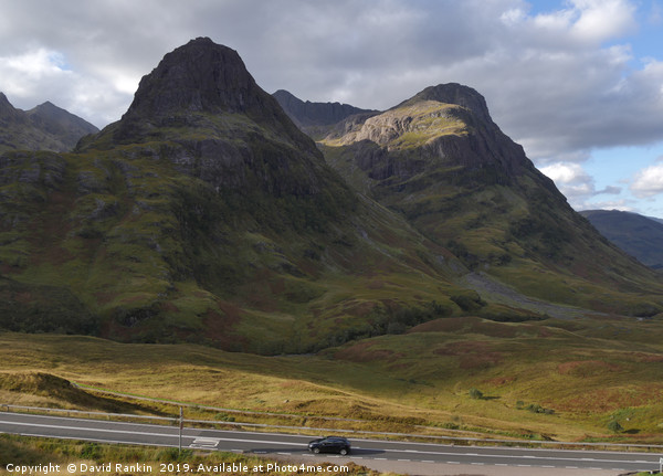 the Paps of Glencoe in the Highlands of Scotland Picture Board by Photogold Prints