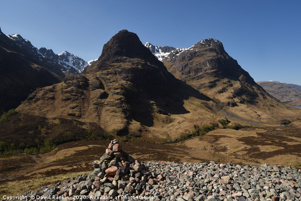 the Paps of Glencoe , the Highlands , Scotland Picture Board by Photogold Prints
