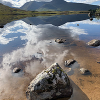 Buy canvas prints of Lochan na h-Achlaise ( Gaelic for Loch of the Armp by Photogold Prints