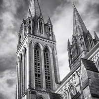 Buy canvas prints of  Truro Cathedral by John Baker