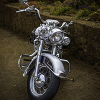 Buy canvas prints of Softail by John Baker