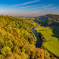 Buy canvas prints of Symonds Yat and the River Wye in Autumn by David Ross