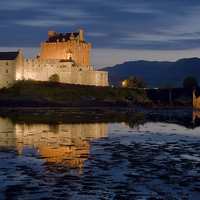 Buy canvas prints of Eilean Donan Castle by David Ross